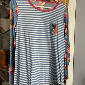 Matilda Jane women’s Pajama Top Medium